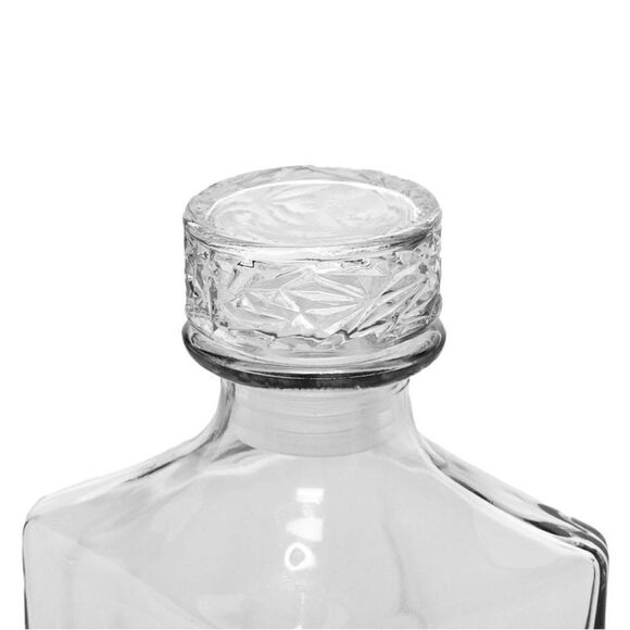 NWT Bullseye’s Playground Wine Decanter Pink Table Decor Glass - Picture 3 of 5